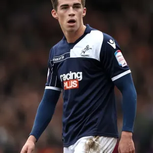 FA Cup Fifth Round Print: John Marquis Scores at Kenilworth Road