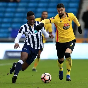 FA Cup Fourth Round: Millwall vs. Watford - Onyedinma and Britos Clash at The Den FA Cup Fourth Round: Millwall vs. Watford - Onyedinma and Britos Clash at The Den