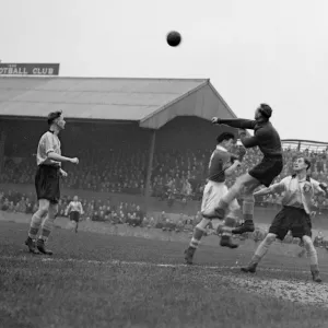 Vintage FA Cup Print - The Den 1960s Millwall v Headington United Action Vintage FA Cup Print - The Den 1960s Millwall v Headington United Action
