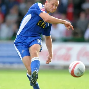 Intense Moment at County Ground: Millwall vs Swindon Town, Football League One - Andy Frampton's Capture