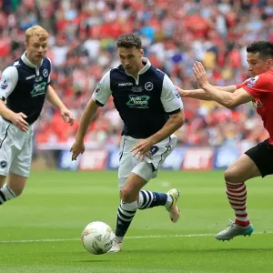 Intense Rivalry: Battle for the Ball - Millwall vs Barnsley in the Sky Bet League One Play-Off Final at Wembley Stadium (2015-16) Intense Rivalry: Battle for the Ball - Millwall vs Barnsley in the Sky Bet League One Play-Off Final at Wembley Stadium (2015-16)