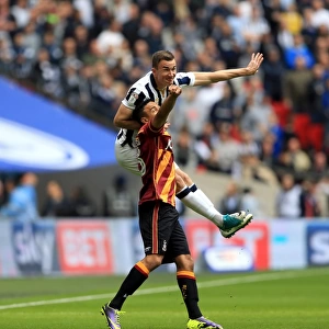 Intense Rivalry: Meredith vs. Wallace at Wembley - Sky Bet League One Play-Off Final (Bradford City vs. Millwall, 2016-17)