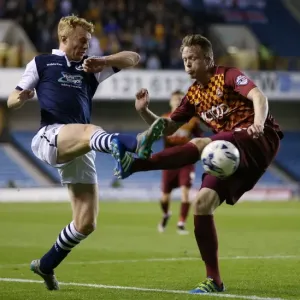 Intense Rivalry: Millwall vs Bradford City - Sky Bet League One Play-Off Semi-Final - Chris Taylor vs Nathan Clarke Intense Rivalry: Millwall vs Bradford City - Sky Bet League One Play-Off Semi-Final - Chris Taylor vs Nathan Clarke