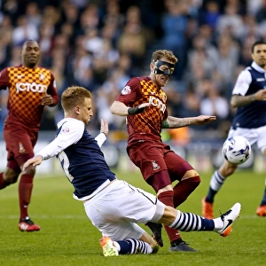 Intense Rivalry: Webster vs. Clarke in the Sky Bet League One Play-Off Semi-Final Clash between Millwall and Bradford City
