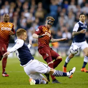 Intense Rivalry: Webster vs. Clarke in the Sky Bet League One Play-Off Semi-Final Clash between Millwall and Bradford City Intense Rivalry: Webster vs. Clarke in the Sky Bet League One Play-Off Semi-Final Clash between Millwall and Bradford City