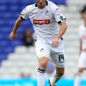 James Henry of Millwall in Action against Birmingham City in the Npower Championship at St. Andrew's (September 11, 2011)