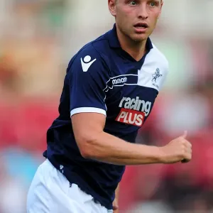 Josh Wright in Action: Millwall vs. Brentford - Pre-Season Friendly at Griffin Park (July 16, 2013)