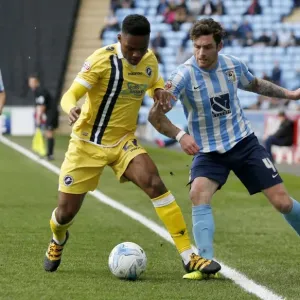 Mahlen Romeo vs. Romain Vincelot: Intense Rivalry in Sky Bet League One Clash between Coventry City and Millwall (2015-16) Mahlen Romeo vs. Romain Vincelot: Intense Rivalry in Sky Bet League One Clash between Coventry City and Millwall (2015-16)