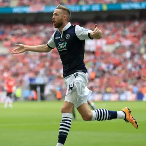 Mark Beevers Scores the Thrilling Opener: Millwall's Play-Off Final Victory at Wembley (2015-16, Barnsley vs Millwall) Mark Beevers Scores the Thrilling Opener: Millwall's Play-Off Final Victory at Wembley (2015-16, Barnsley vs Millwall)