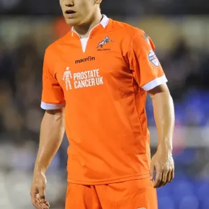 Martin Waghorn of Millwall Faces Off Against Birmingham City in Sky Bet Championship Action at St. Andrew's