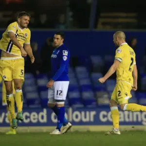 Millwall Celebrate 1-0 Victory Over Birmingham City: Hooiveld and Dunne Rejoice as Novak Disappointed