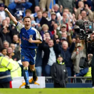 Millwall FC Print - Dennis Wise Celebrates FA Cup Semi-Final Victory Millwall FC Print - Dennis Wise Celebrates FA Cup Semi-Final Victory