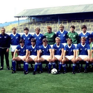 Millwall Football Club - 1983 Division Three Team and Manager George Graham