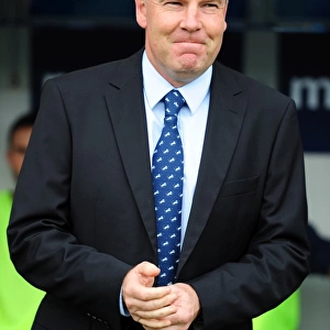 Millwall Manager Kenny Jackett Pre-Game at The Den vs Nottingham Forest (Npower Football League Championship, 13-08-2011)