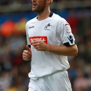 Millwall vs Birmingham City: Darren Ward in Action at St. Andrew's (Npower Championship, September 11, 2011)