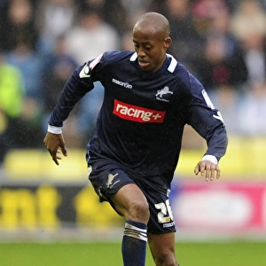 Millwall vs Blackpool: Nadjim Abdou in Action at The Den - Npower Championship (28-04-2012)