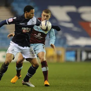 npower Football League Championship Collection: Millwall v Burnley : The Den : 19-01-2013