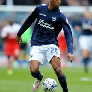 Millwall vs Charlton Athletic Print - The Den Match Action Photo Millwall vs Charlton Athletic Print - The Den Match Action Photo