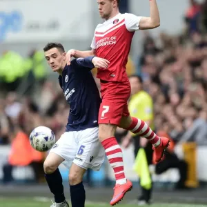 Millwall vs Charlton Athletic Print - The Den Matchday Photo Millwall vs Charlton Athletic Print - The Den Matchday Photo
