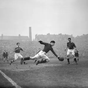 Millwall vs Newcastle United Print: Vintage Action Photo Millwall vs Newcastle United Print: Vintage Action Photo