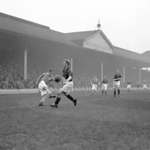 Millwall vs Nottingham Forest Print: Vintage Soccer Action Millwall vs Nottingham Forest Print: Vintage Soccer Action