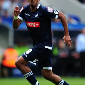 Millwall vs Nottingham Forest: Hameur Bouazza at The Den - Npower Championship Clash (13-08-2011)