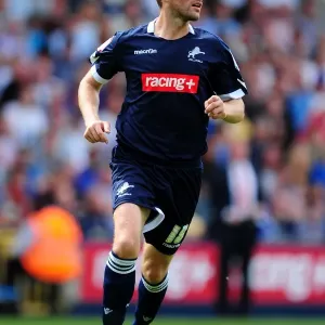 Millwall vs Nottingham Forest in the Npower Championship: Darren Ward at The Den (13-08-2011)