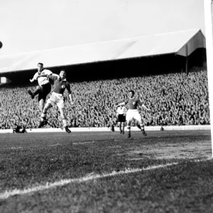 Millwall FC Vintage Print: Walter McMillen vs Tommy Lawton Millwall FC Vintage Print: Walter McMillen vs Tommy Lawton