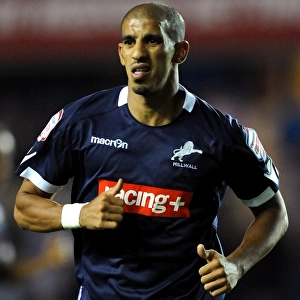 Millwall vs Peterborough United in the Npower Championship: Hameur Bouazza at The Den (17-08-2011)