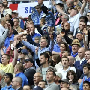 Millwall vs Swindon Town: Play-Off Final at Wembley - A Sea of Lions Fans