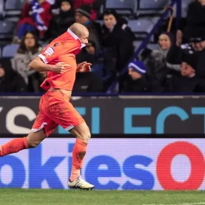 Millwall's Alan Dunne Scores the Winning Goal Against Leicester City in Championship Match Millwall's Alan Dunne Scores the Winning Goal Against Leicester City in Championship Match