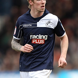 Millwall's Andy Keogh Scores in FA Cup Fifth Round Clash Against Luton Town at Kenilworth Road