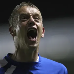 Millwall's Andy Robinson Celebrates Play-Off Semi Final Victory over Leeds United (2010, Coca-Cola Football League One) Millwall's Andy Robinson Celebrates Play-Off Semi Final Victory over Leeds United (2010, Coca-Cola Football League One)