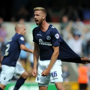 Millwall FC Print - The New Den Goal Celebration