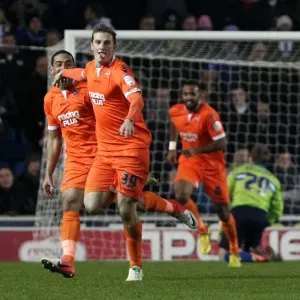 Millwall's Chris Wood Scores Double: Celebrating at AMEX Stadium Against Brighton and Hove Albion (Npower Championship) Millwall's Chris Wood Scores Double: Celebrating at AMEX Stadium Against Brighton and Hove Albion (Npower Championship)