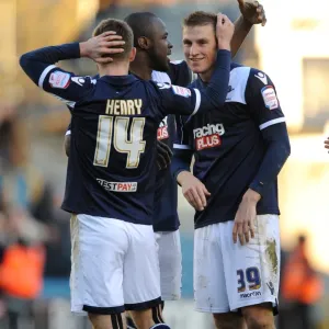 Npower Football League Championship Prints: Millwall V Leeds United : The New Den : 18-11-2012