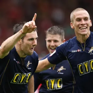 Millwall FC Print - Danny Schofield Celebrates Second Goal