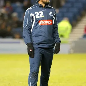 Millwall's Dany N'Guessan at AMEX Stadium: February 14, 2012 - Millwall vs. Brighton and Hove Albion in the Npower Championship Millwall's Dany N'Guessan at AMEX Stadium: February 14, 2012 - Millwall vs. Brighton and Hove Albion in the Npower Championship