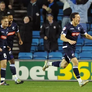 Millwall's Darius Henderson Scores First Goal Against Coventry City in Npower Championship (1-11-2011)