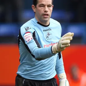 Millwall Goalkeeper David Forde Print (FA Cup Fifth Round Action)