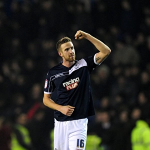 Millwall's FA Cup Upset: Beevers Celebrates Victory over Aston Villa (Round 4, The Den - 25-01-2013)