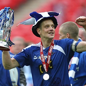 Millwall's Glory: Paul Robinson and Team Celebrate Football League One Play-Off Final Win Against Swindon Town