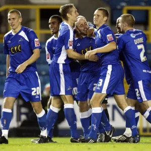 Millwall's Jack Smith Celebrates Second Goal in FA Cup Second Round Replay vs Staines at The New Den Millwall's Jack Smith Celebrates Second Goal in FA Cup Second Round Replay vs Staines at The New Den