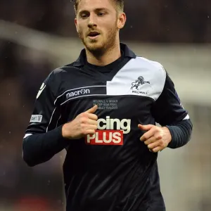 Millwall's James Henry Scores the FA Cup Semi-Final Winning Goal Against Wigan Athletic at Wembley Stadium (2013) Millwall's James Henry Scores the FA Cup Semi-Final Winning Goal Against Wigan Athletic at Wembley Stadium (2013)