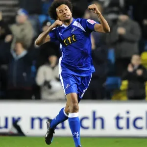 Millwall's Jason Price Celebrates Second Goal Against AFC Wimbledon in FA Cup First Round at The New Den Millwall's Jason Price Celebrates Second Goal Against AFC Wimbledon in FA Cup First Round at The New Den