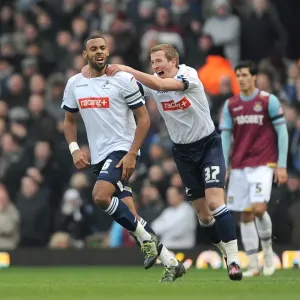 Millwall's Liam Trotter Scores First Goal Against West Ham United in Npower Championship (04-02-2012, Upton Park) Millwall's Liam Trotter Scores First Goal Against West Ham United in Npower Championship (04-02-2012, Upton Park)