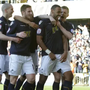 Millwall's Liam Trotter Scores Penalty Against Cardiff City in Npower Championship Match at The New Den