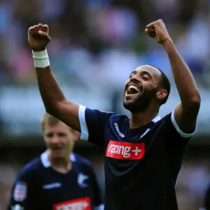 Millwall's Liam Trotter Scores the Thrilling Second Goal Against Nottingham Forest at The Den (13-08-2011)