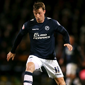 Millwall's Martyn Woolford in FA Cup Third Round Replay Action at Bradford City's Valley Parade