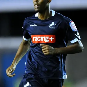 Millwall's Nadjim Abdou in Action: Thrilling Moments from The Den against Peterborough United, Npower Championship 2011-2012